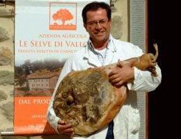 Immagine 1 di PROSCIUTTO CRUDO DI SUINO GRIGIO DEL CASENTINO LE SELVE DI VALLOLMO