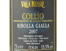 Immagine 1 di COLLIO D.O.C. RIBOLLA GIALLA FONDAZIONE VILLA RUSSIZ
