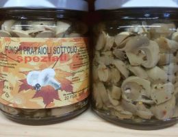 Immagine 1 di FUNGHI PRATAIOLI SPEZIATI SOTT'OLIO