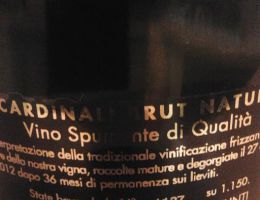 Immagine 2 di CARDINALI BRUT NATURE METODO CLASSICO MILLESIMATO