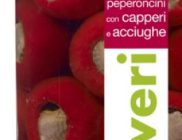 Immagine 1 di PEPERONCINI RIPIENI DI CAPPERI E ACCIUGHE OLIVERI-PIEMONTE