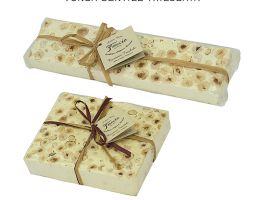 Immagine 1 di TORRONE FRIABILE ALLA NOCCIOLA TONDA GENTILE TRIBOLATA ANTICA CASA FACCIO 1856