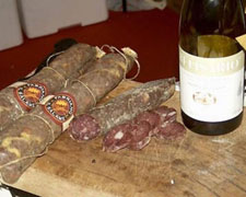 Immagine 1 di SALAME LARDELLATO FABRIANESE D.O.P. ANTICA SALUMERIA BILEI