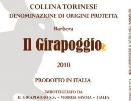 Immagine 2 di COLLINA TORINESE BARBERA D.O.C. IL GIRAPOGGIO VINI