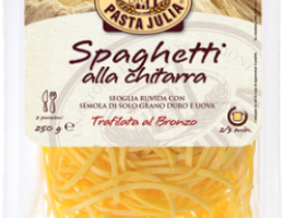 Immagine 3 di SPAGHETTI ALLA CHITARRA DI SEMOLA DI GRANO DURO TRAFILATA AL BRONZO PASTIFICIO JULIA