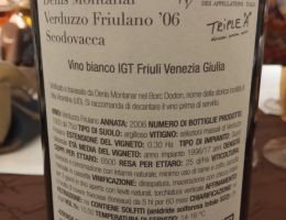 Immagine 2 di BIANCO SANDRIGO DA TOCAI FRIULANO DENNIS MANTANAR