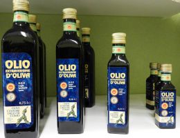 Immagine 1 di OLIO EXTRAVERGINE DI OLIVA D.O.P. DEI LAGHI LOMBARDI DI CATEGORIA SUPERIORE OLIVICOLTORI LAGO DI COMO