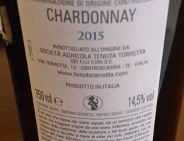 Immagine 3 di CHARDONNAY CONTROGUERRA D.O.C. COR DI LUNA