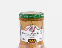 Immagine 1 di FILETTI DI TONNO BIANCO IN OLIO EXTRAVERGINE DI OLIVA IASA CONSERVE
