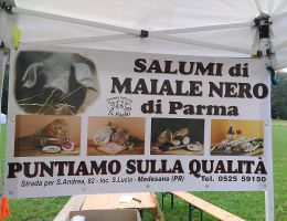 Immagine 3 di PROSCIUTTO CRUDO DI SANTA LUCIA DA SUINO NERO DI PARMA 30 MESI SALUMI SAN PAOLO