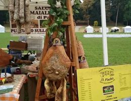 Immagine 5 di PROSCIUTTO CRUDO DI SANTA LUCIA DA SUINO NERO DI PARMA 30 MESI SALUMI SAN PAOLO