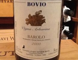 Immagine 2 di BAROLO ARBORINA D.O.C.G. BOVIO GIANFRANCO VINI