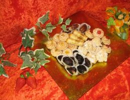 Immagine 1 di MUSTAZZOLI DI PASTA DI MANDORLE PASTICCERIA FRANCHINI