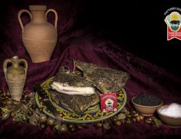 Immagine 1 di GUANCIALE BUCCULARU DI SUINO NERO DEI NEBRODI FATTORIA SAN PIO