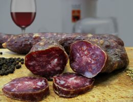 Immagine 1 di SALAMINO DI CINGHIALE ALL'AGLIANICO ​​​​​​​SALUMIFICIO POLARIS TIMPA DEL CINGHIALE