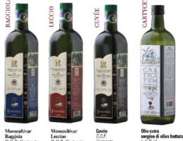 Immagine 1 di OLIO EXTRAVERGINE DI OLIVA D.O.P. CARTOCETO CULTIVAR LECCINO DI CATEGORIA SUPERIORE