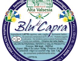 Immagine 2 di BLU DI CAPRA STAGIONATO  CASEIFICIO ALTA VALSESIA