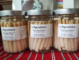 Immagine 1 di ASPARAGINA IN AGRODOLCE BIANCA DI CANTELLO LE PIANELLE DI PAOLO ORLANDI