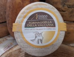 Immagine 1 di FORMAGGELLA A LATTE CRUDO  DI CAPRA DELLA VALCUVIA CASEIFICIO ARISTEO