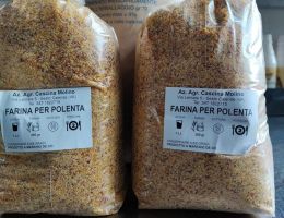 Immagine 2 di FARINA PER POLENTA AUTOCTONA LENTATE DI SESTO CALENDE CASCINA MOLINO
