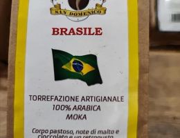 Immagine 1 di CAFFE' BRASIELE 100% ARABICO TORREFAZIONE SAN DOMENICO ROBERTO MESSINEO