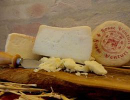 Immagine 1 di FORMAGGIO CONTADINO AFFINATO IN FOSSE DI TUFO DI PROPRIETA' FOSSE VENTURI