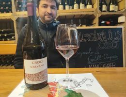 Immagine 4 di GALVANO ROSSO FRIZZANTE DA UVE BARBERA E BONARDA CROCI VINI NATURALE