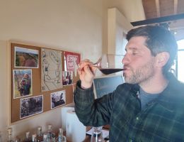 Immagine 3 di BASON VINO ROSSO FRIZZANTE NATURALE  BONARDA BARBERA CLAUDIO CAMPANER VINI BIO