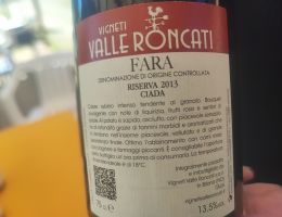 Immagine 5 di FARA  D.O.C. RISERVA CIADA VIGNETI VALLE RONCATI