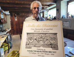 Immagine 1 di METODO CLASSICO 30 MESI PRIÈ BLANC STELLA DEI GHIACCIAI BRUNET PIERO VIGNAIOLO MORGEX