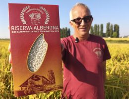 Immagine 1 di RISO CARNAROLI CLASSICO RISERVA  24 MESI ALBERONA CASCINA ALBERONA MORTARA LOMELLINA