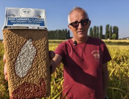 Immagine 1 di RISO CARNAROLI CLASSICO L'ORIGNALE CASCINA ALBERONA MORTARA LOMELLINA